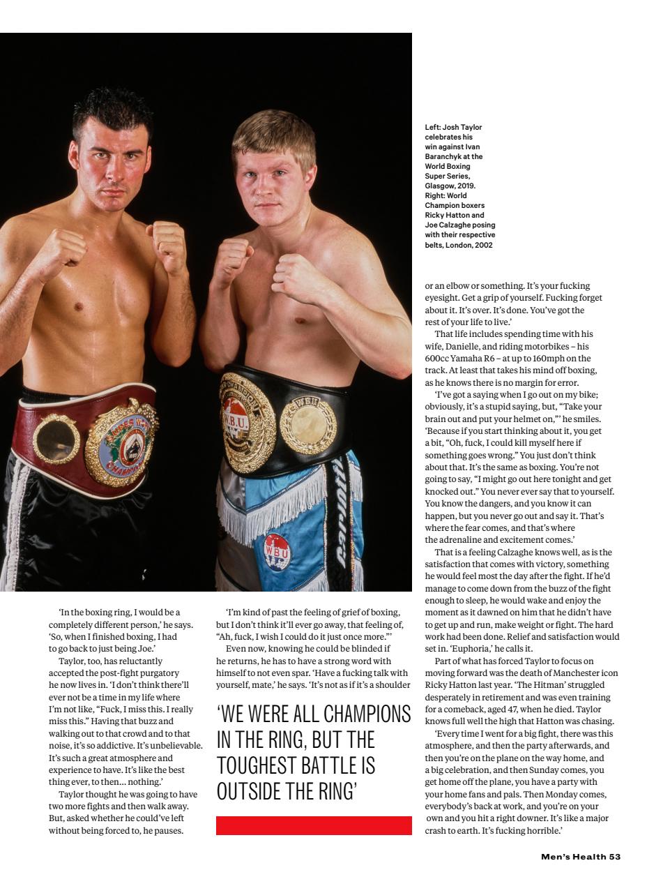 Men's Health Preview Pages