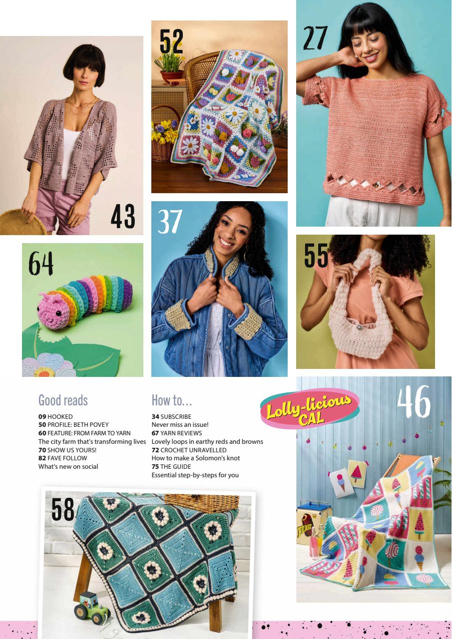 Simply Crochet Preview Pages