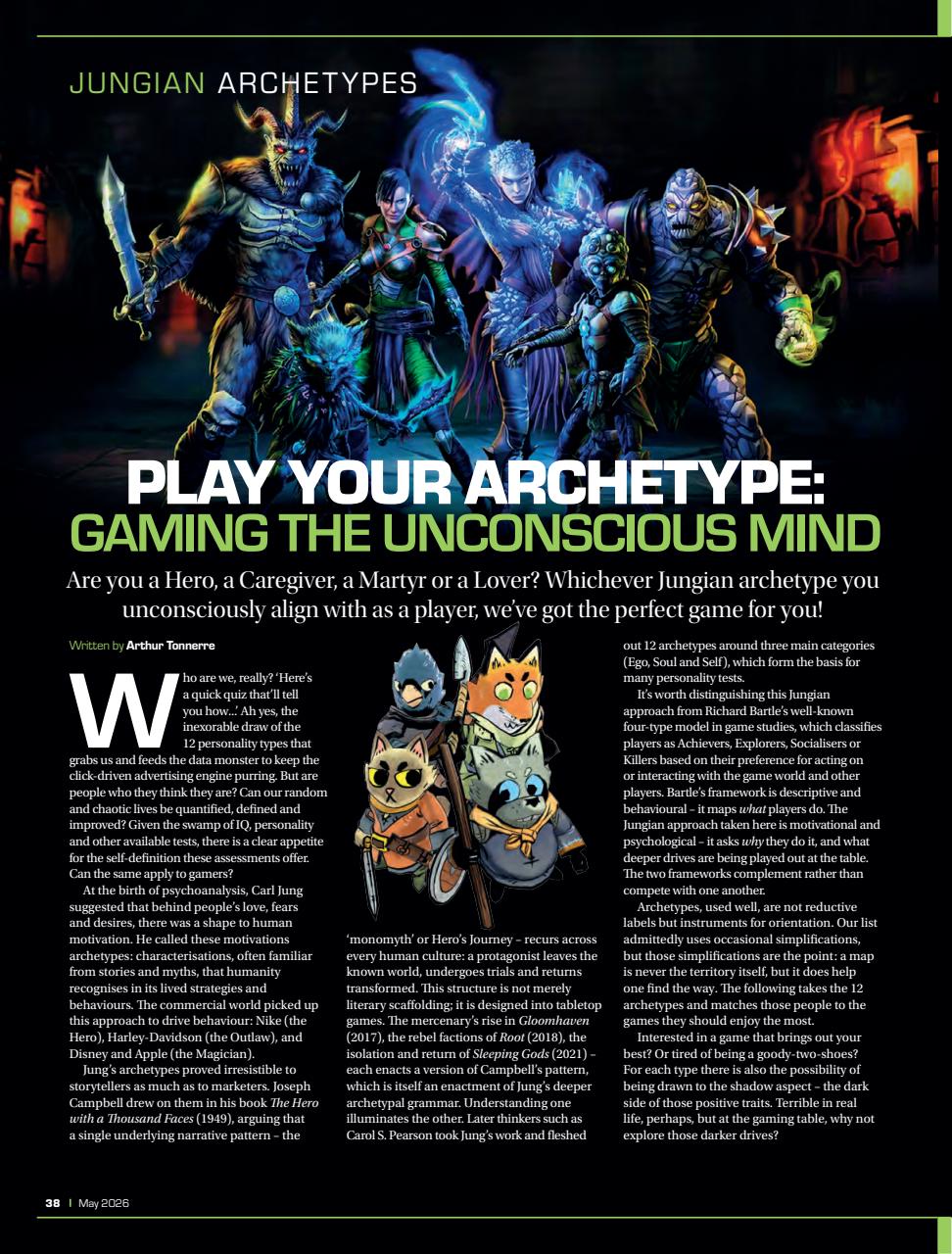 Tabletop Gaming Preview Pages