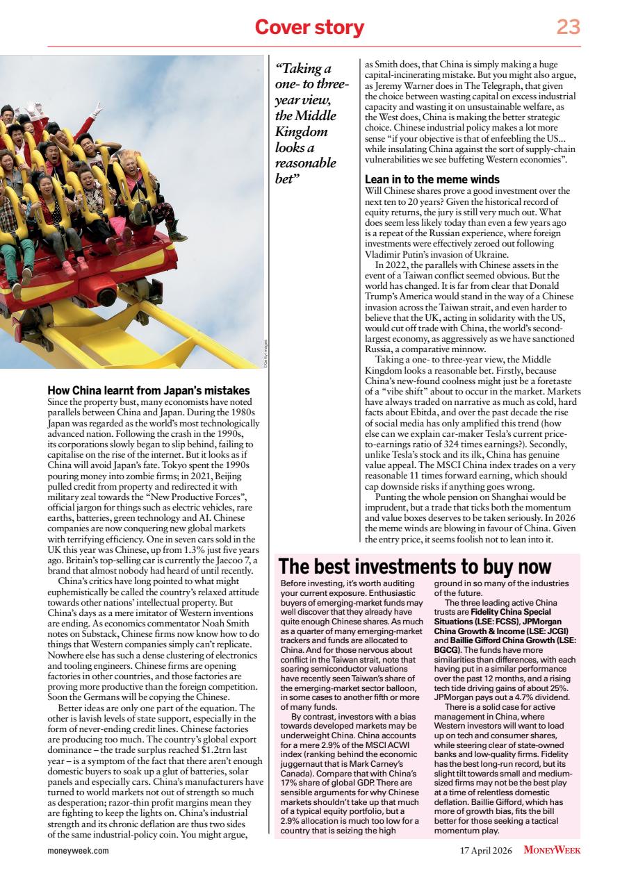 MoneyWeek Preview Pages