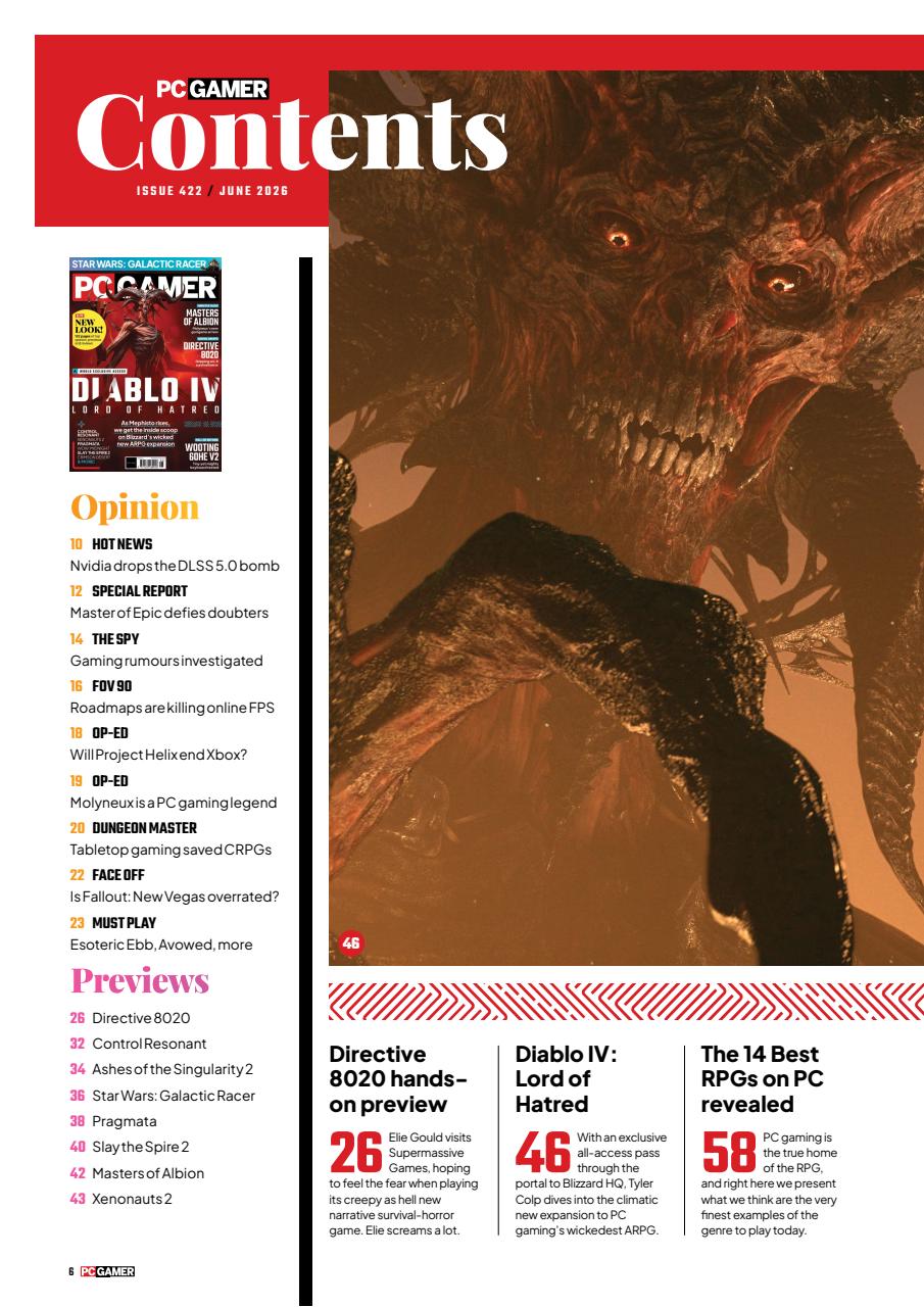 PC Gamer (UK Edition) Preview Pages