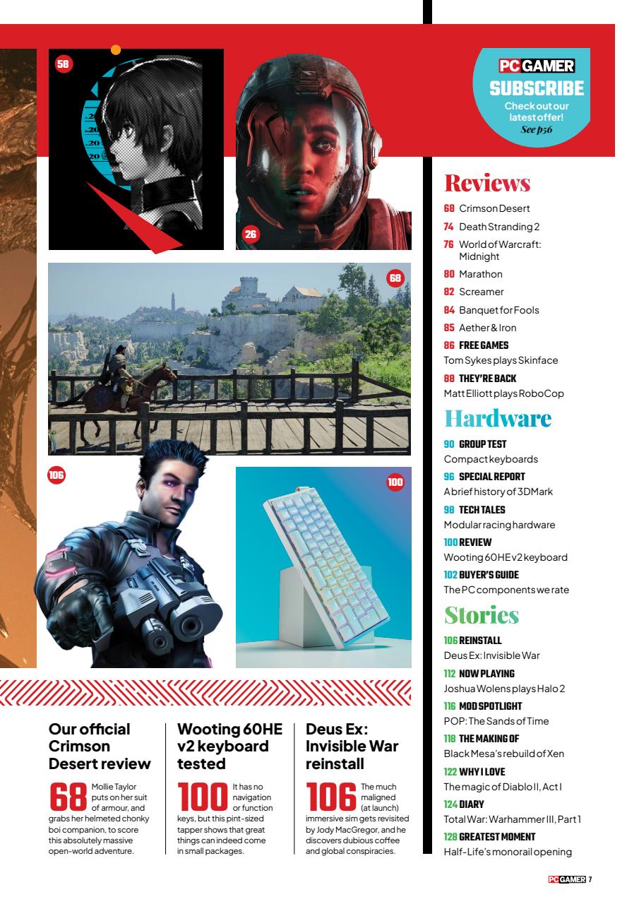 PC Gamer (UK Edition) Preview Pages