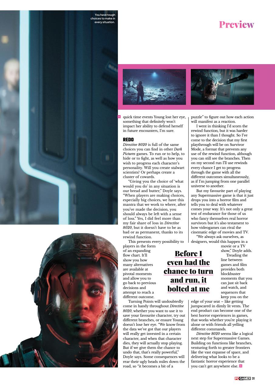 PC Gamer (UK Edition) Preview Pages