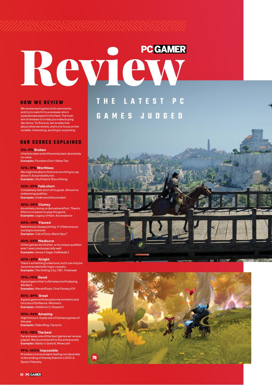 PC Gamer (UK Edition) Preview Pages