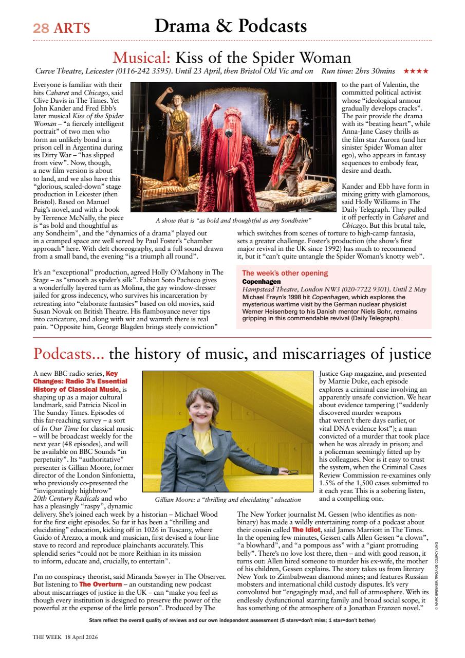 The Week Preview Pages