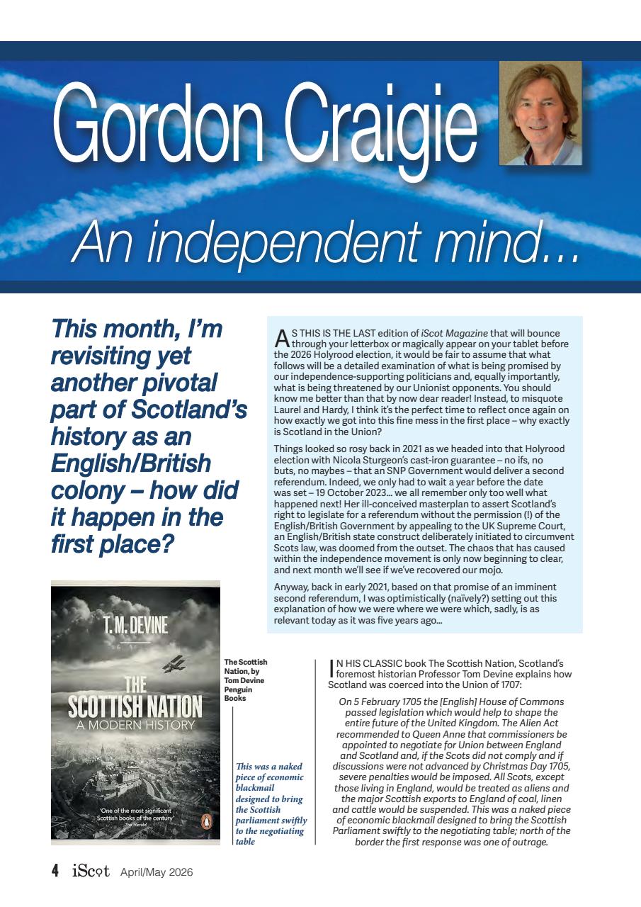 iScot Magazine Preview Pages