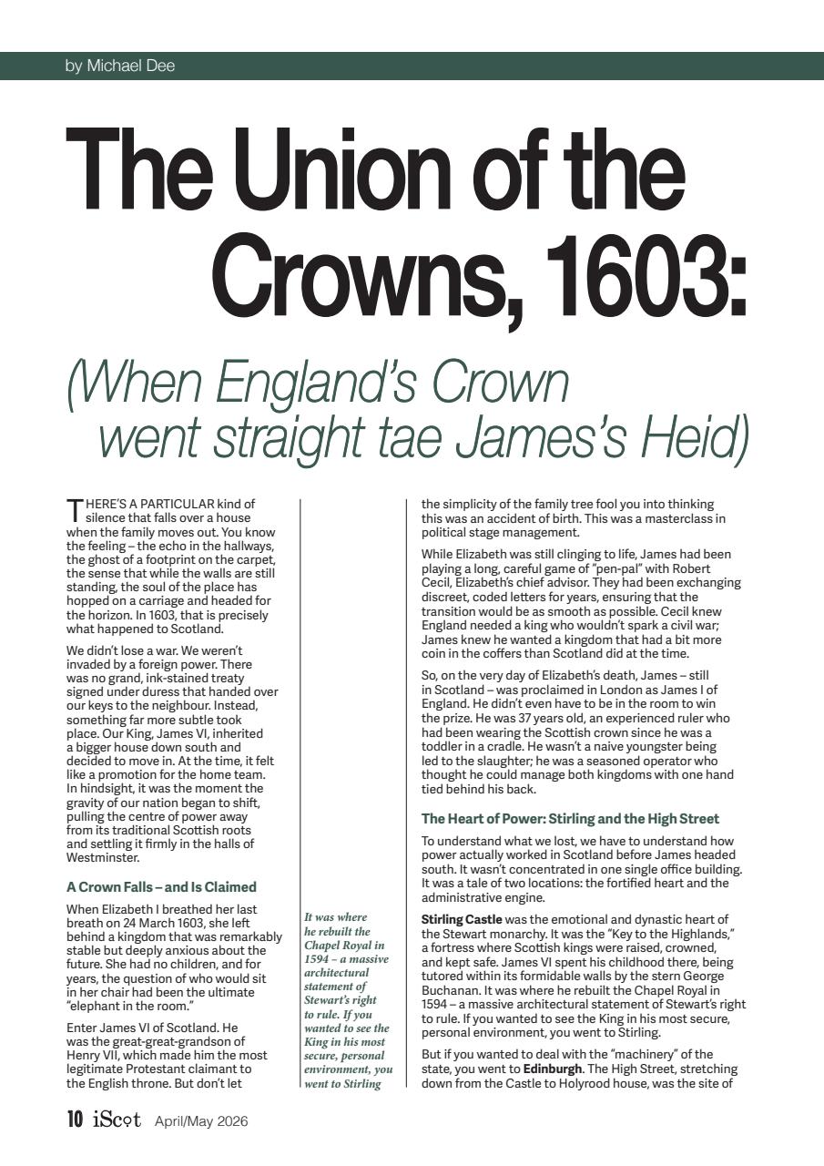 iScot Magazine Preview Pages