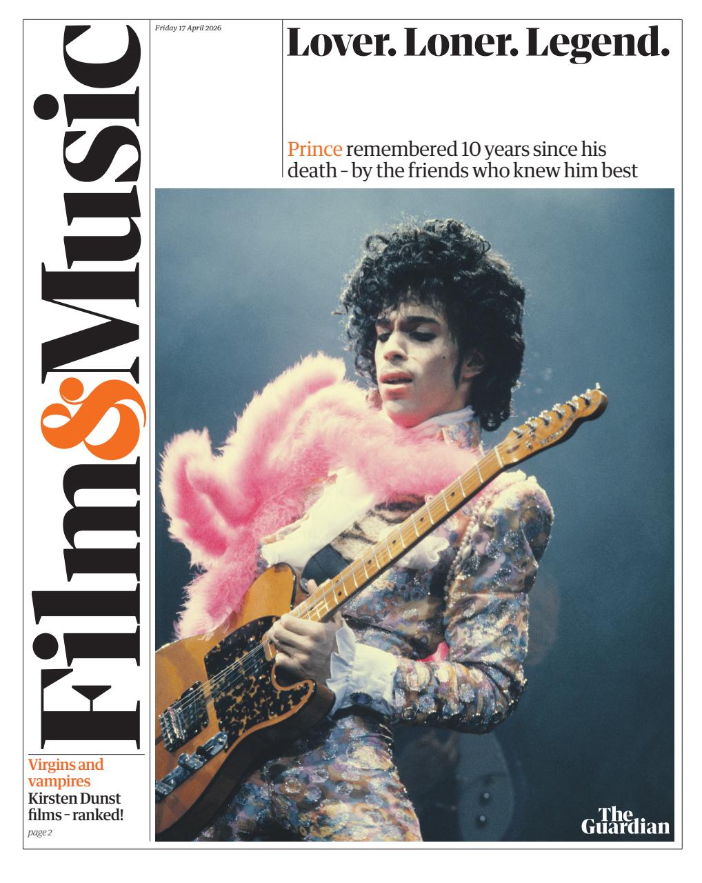 The Guardian Newspaper Preview Pages