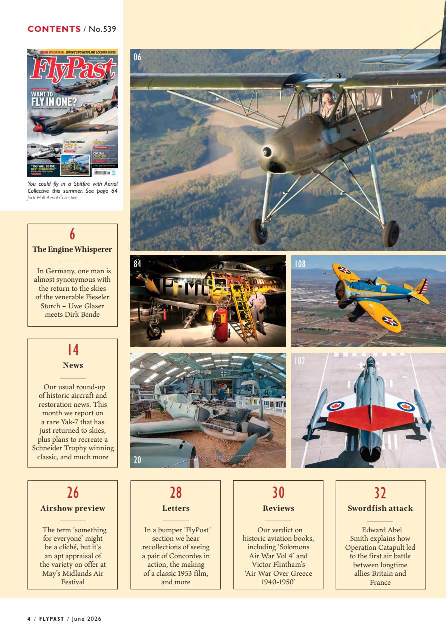 FlyPast Preview Pages