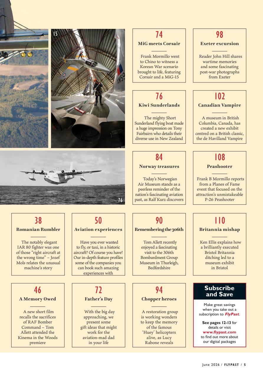 FlyPast Preview Pages