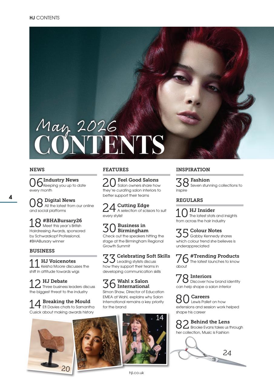 Hairdressers Journal Preview Pages