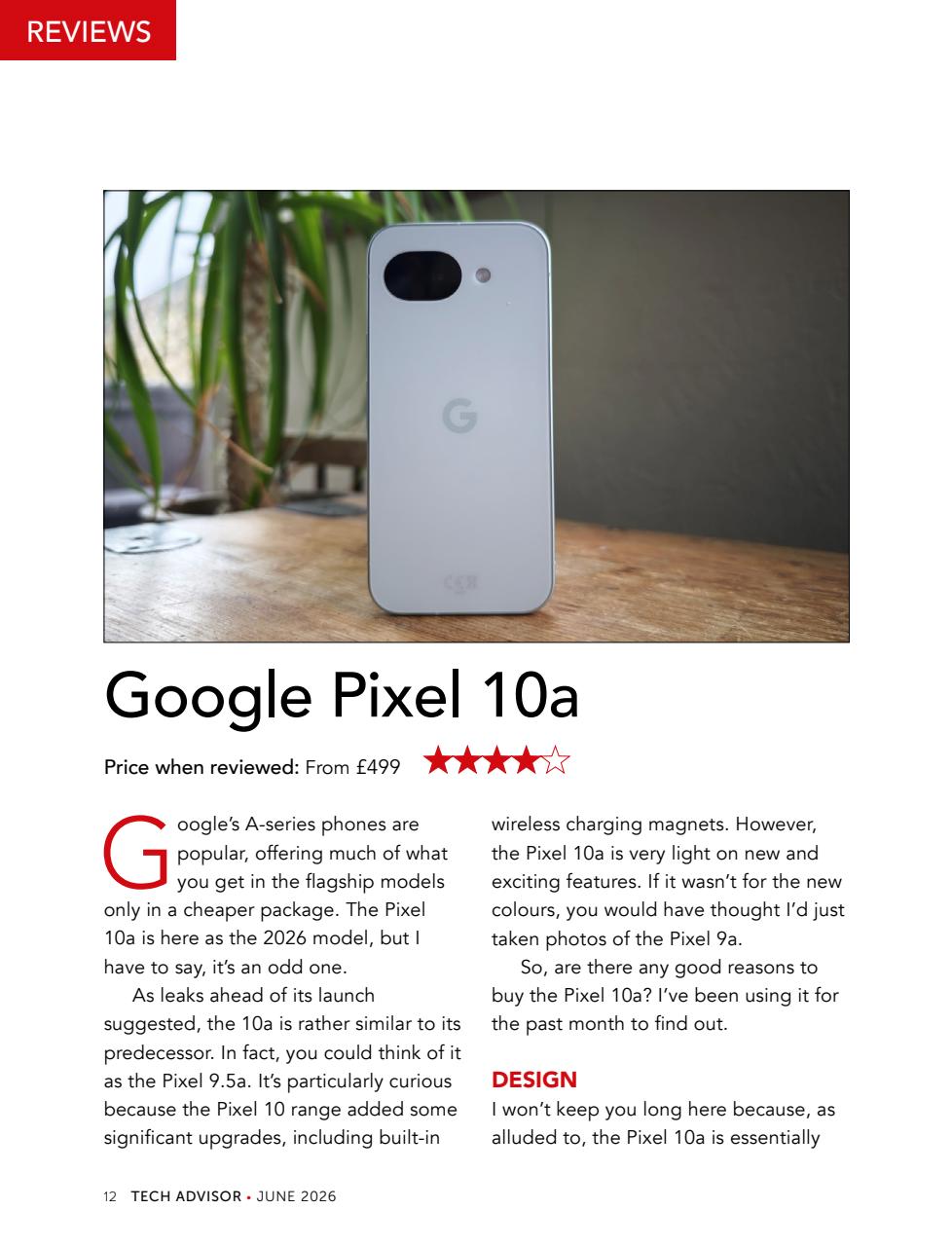Tech Advisor Preview Pages