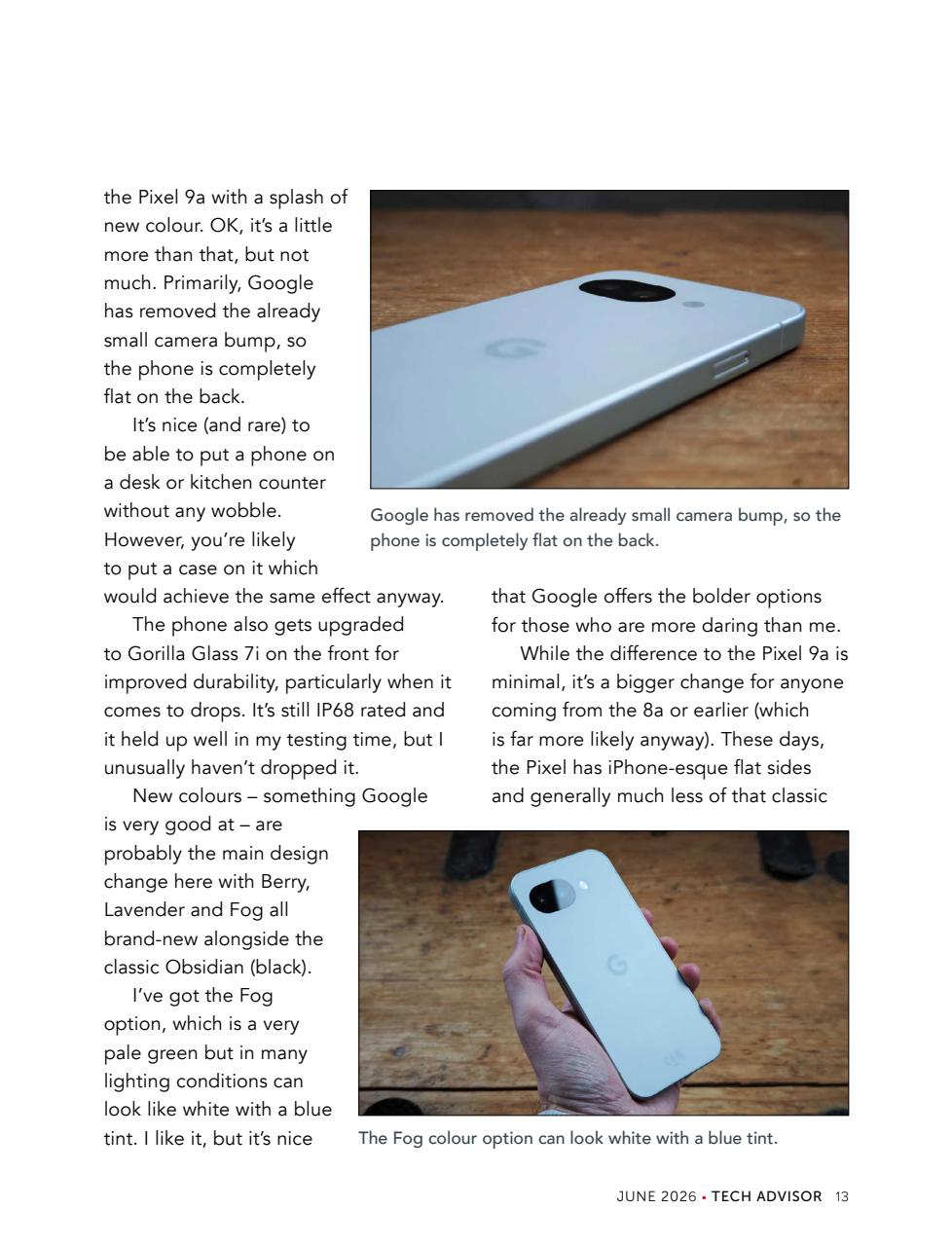 Tech Advisor Preview Pages