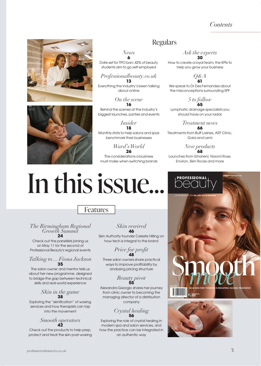 Professional Beauty Preview Pages