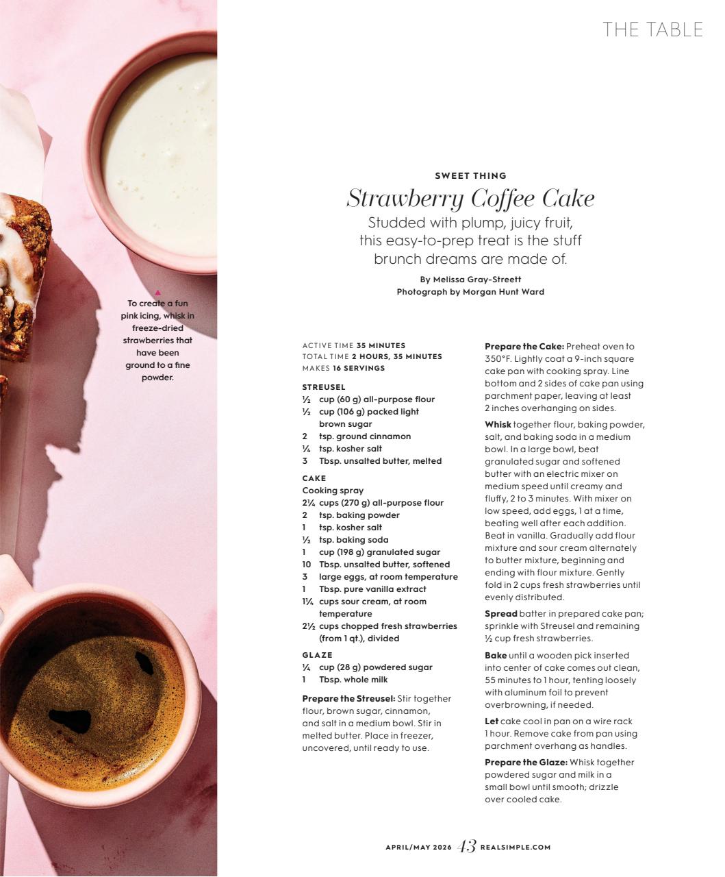 Real Simple Preview Pages