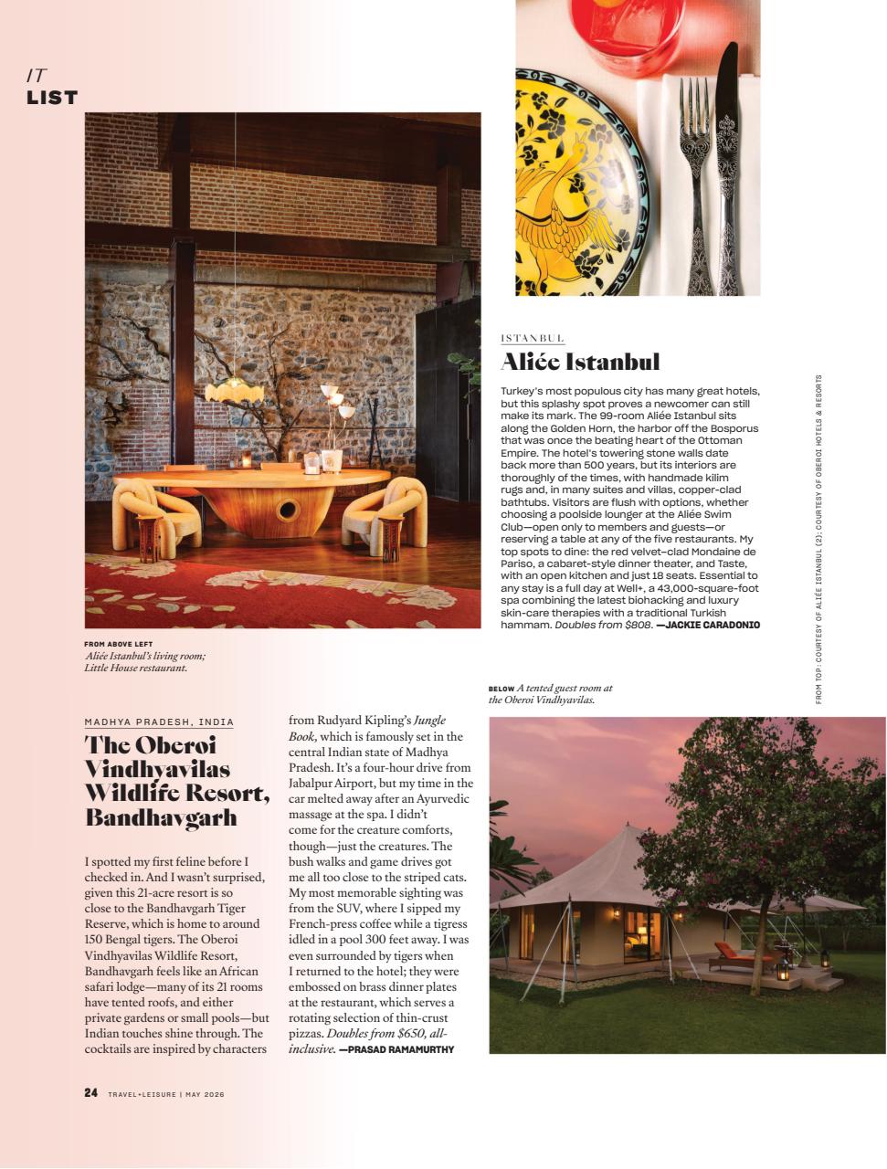 Travel + Leisure Preview Pages