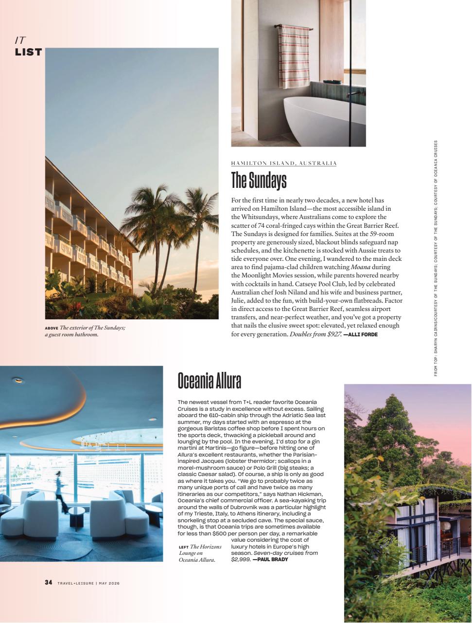 Travel + Leisure Preview Pages