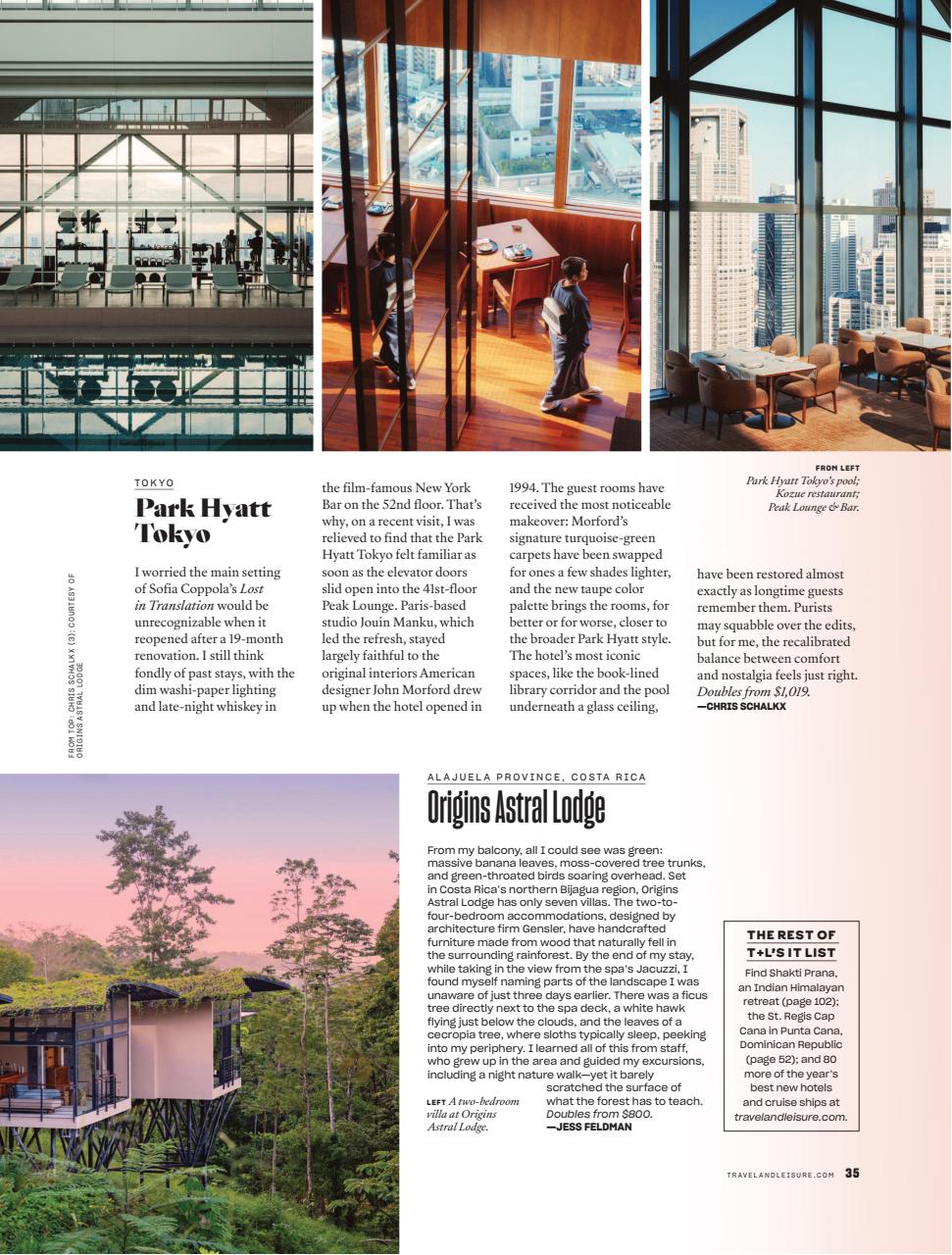 Travel + Leisure Preview Pages