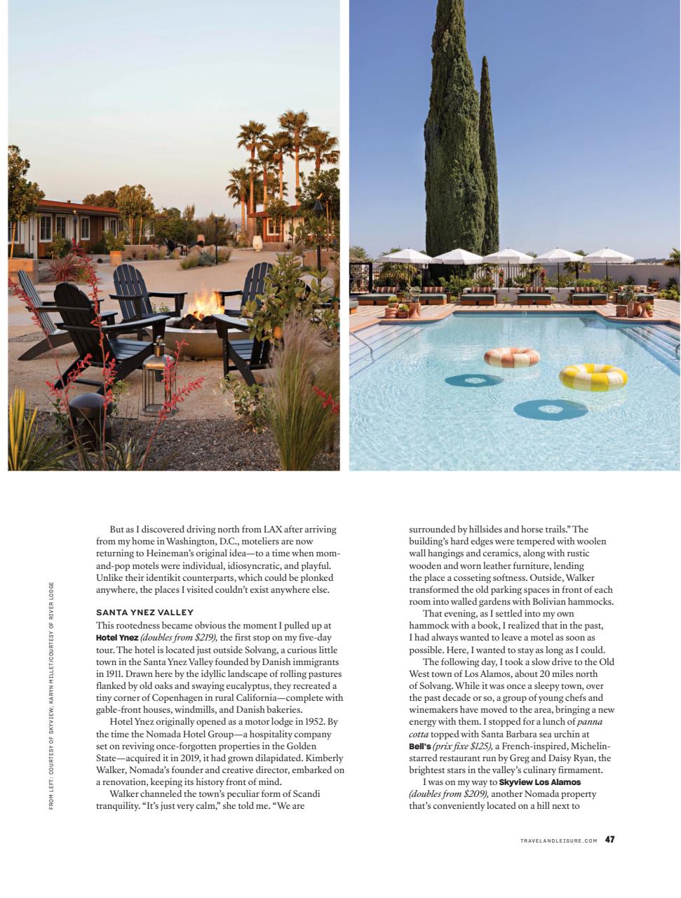 Travel + Leisure Preview Pages