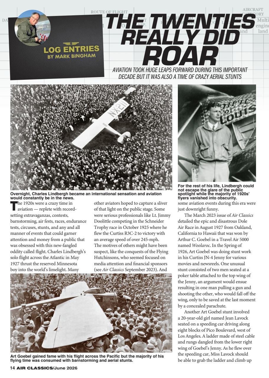 Air Classics - Where History Flies Preview Pages