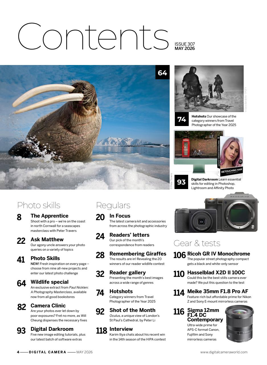 Digital Camera Magazine Preview Pages