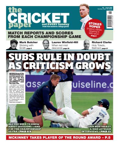 The Cricket Paper issue The Cricket Paper