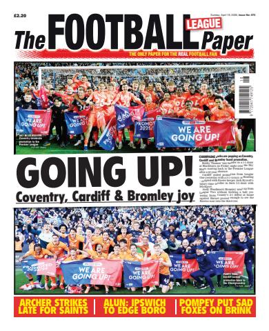 The Football League Paper issue 19th April 2026