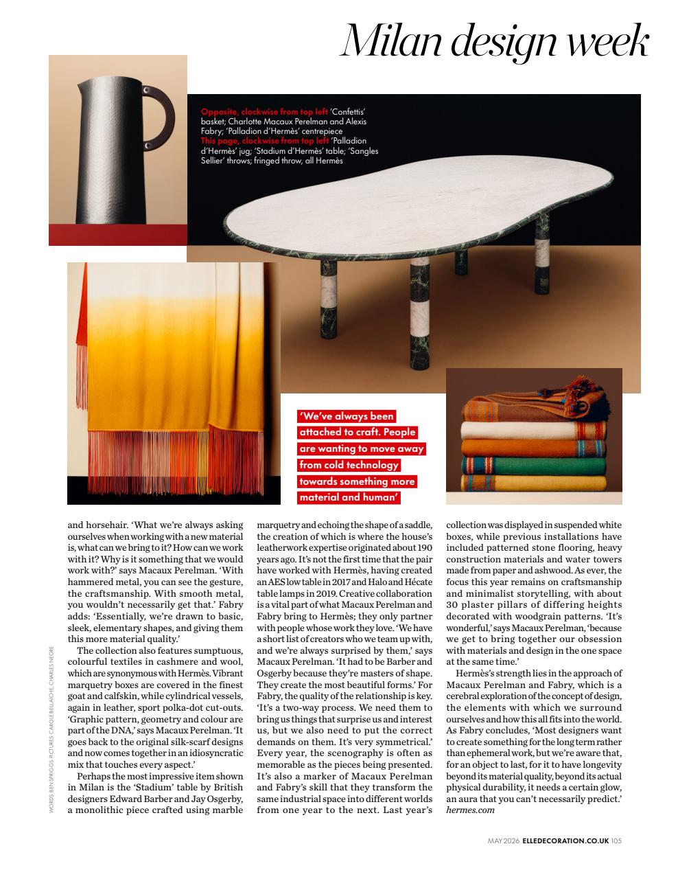 Elle Decoration Preview Pages