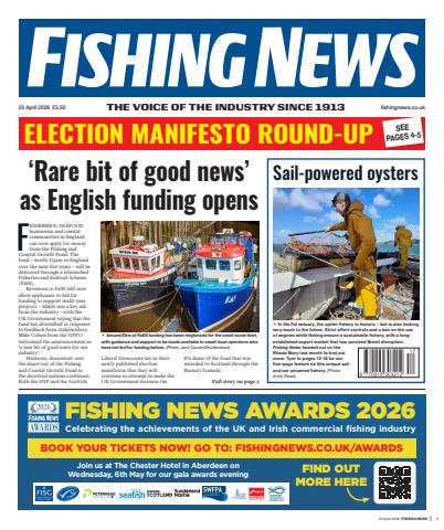 Fishing News issue 23rd April 2026
