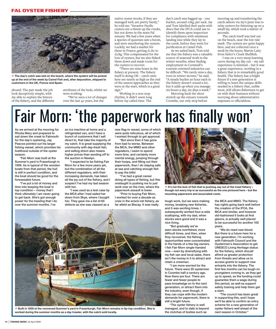 Fishing News Preview Pages