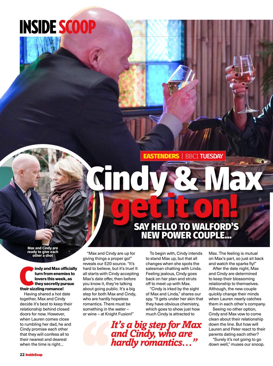 Inside Soap Preview Pages