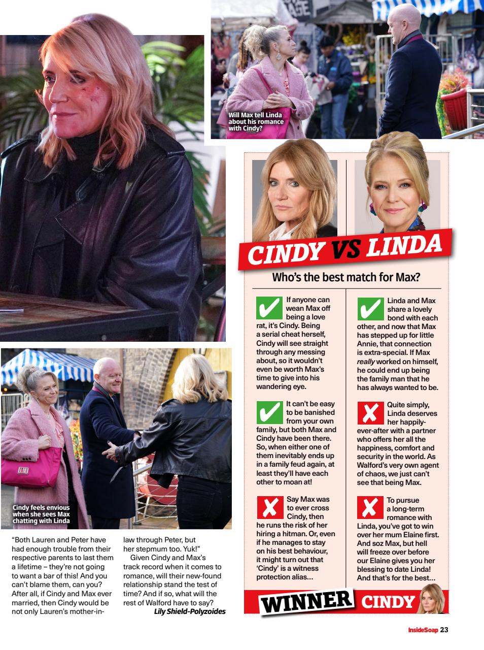 Inside Soap Preview Pages