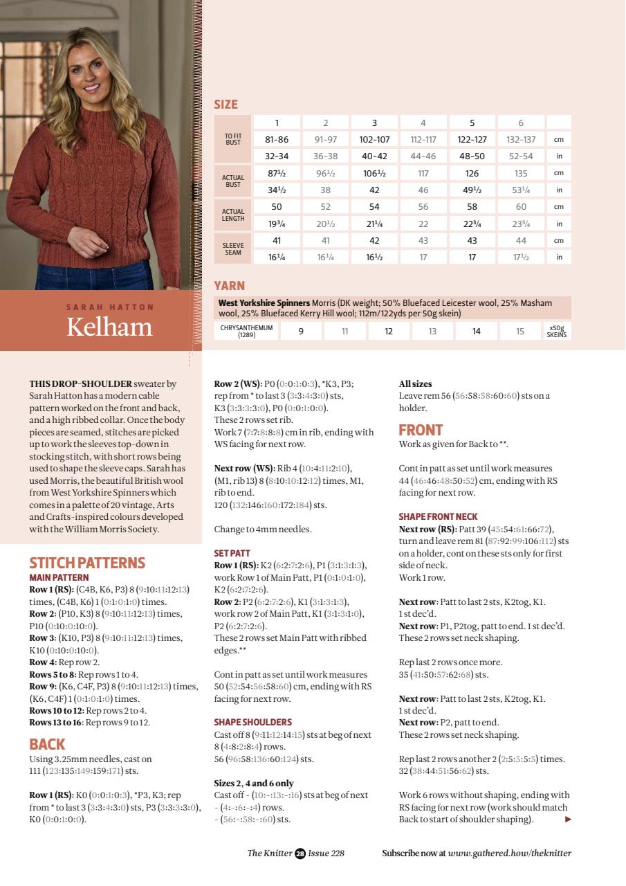 The Knitter Preview Pages