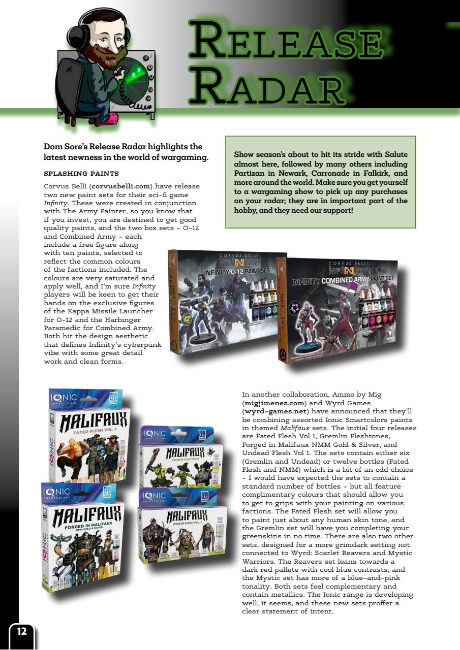 Wargames Illustrated Preview Pages