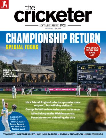 The Cricketer Magazine issue May 2026