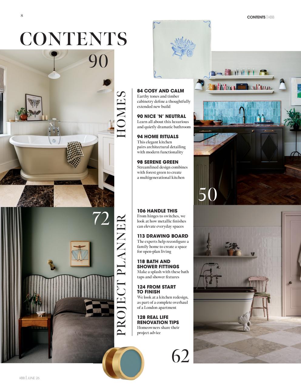 Kitchens Bedrooms & Bathrooms magazine Preview Pages