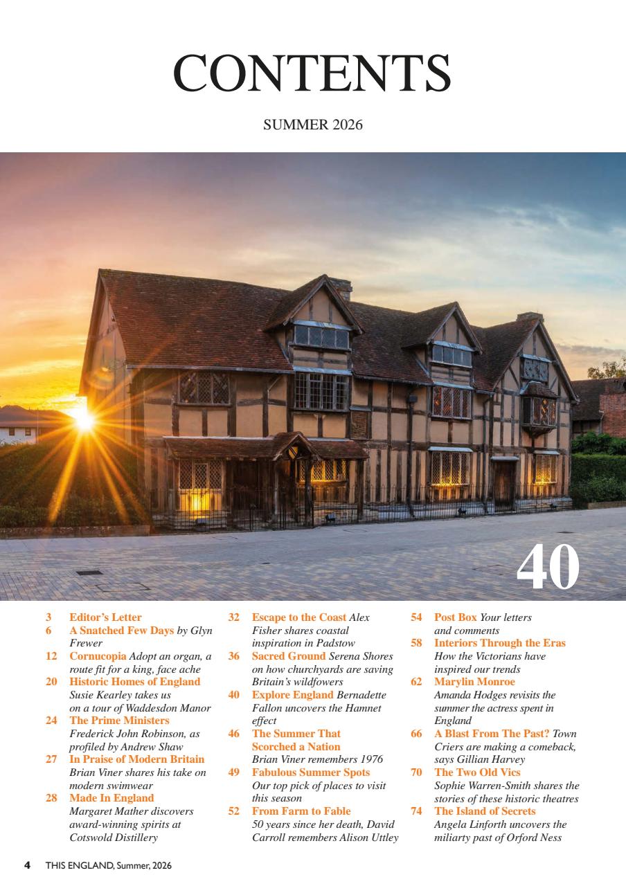 This England Preview Pages