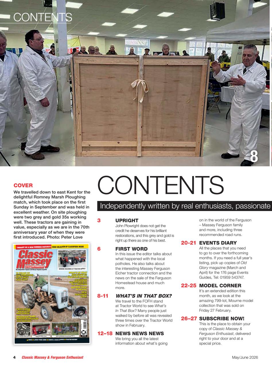 Classic Massey Preview Pages