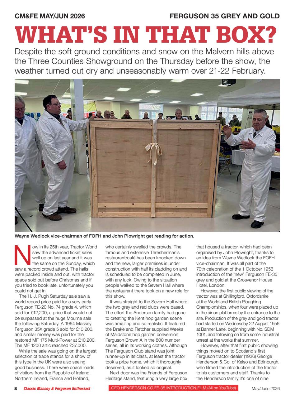 Classic Massey Preview Pages