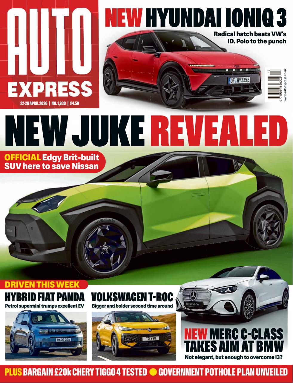 Auto Express Preview Pages