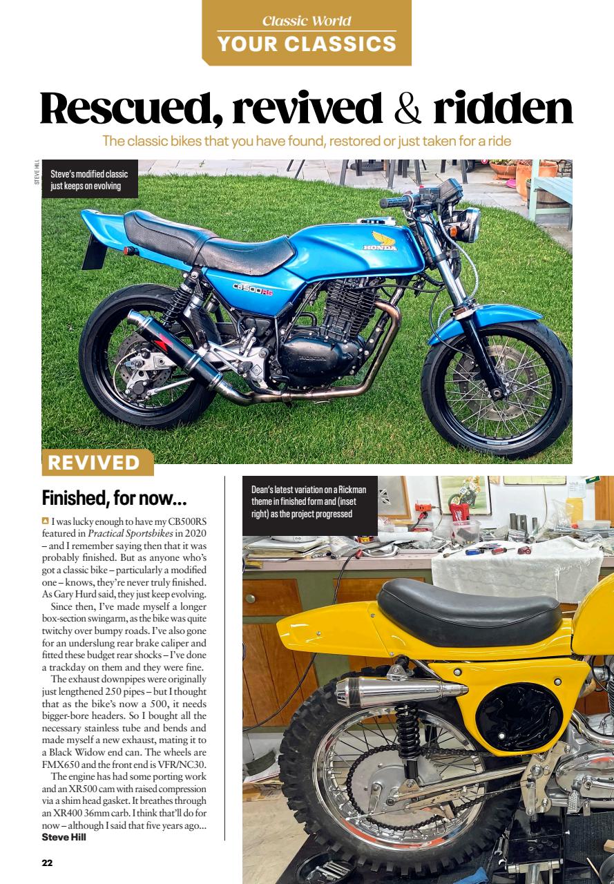 Classic Bike Preview Pages