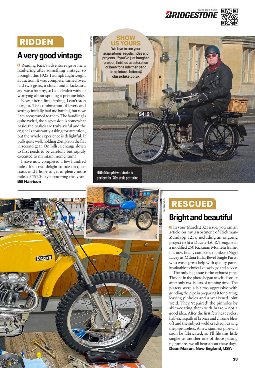 Classic Bike Preview Pages