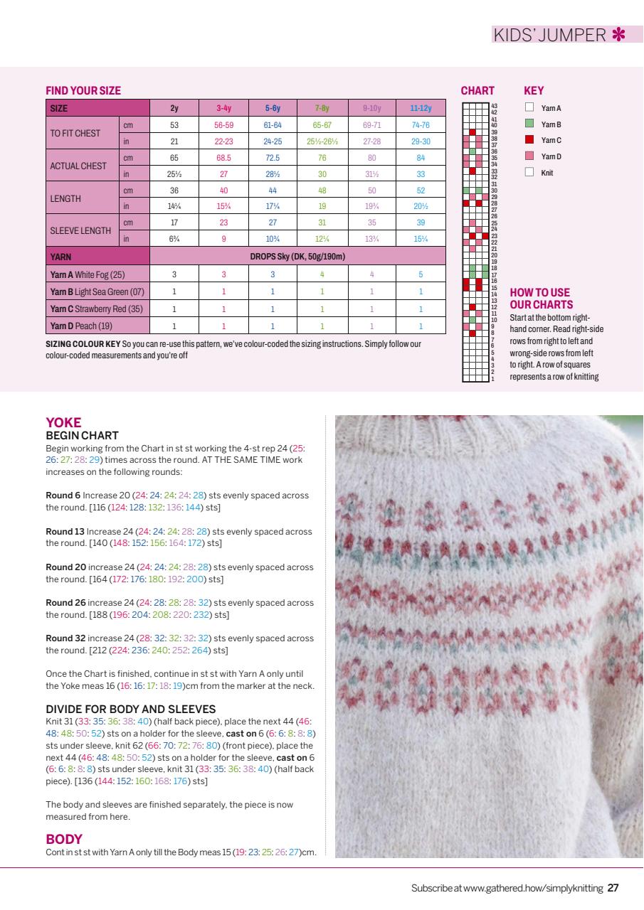 Simply Knitting Preview Pages