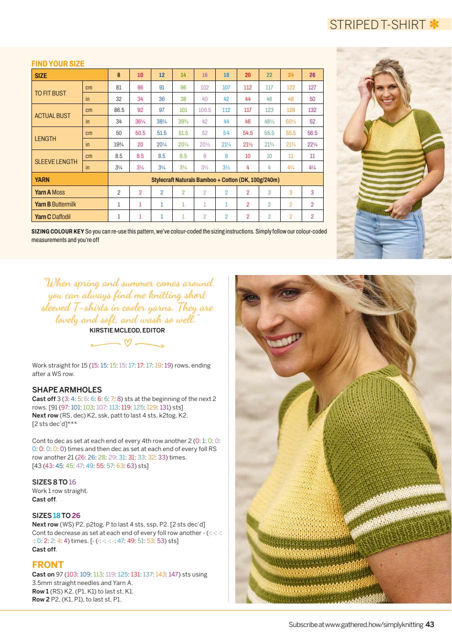 Simply Knitting Preview Pages
