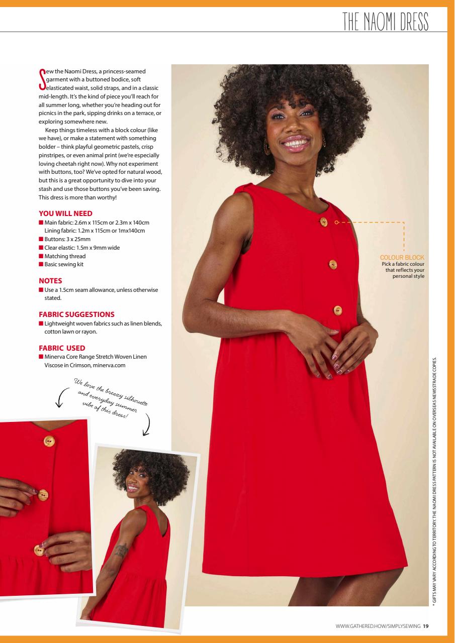 Simply Sewing Preview Pages