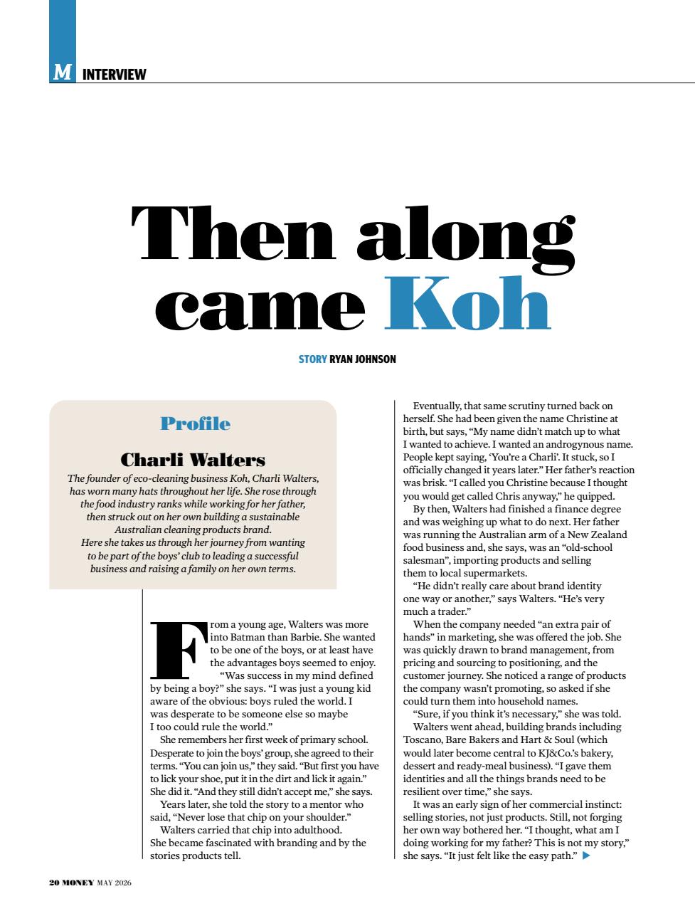 Money Magazine Preview Pages