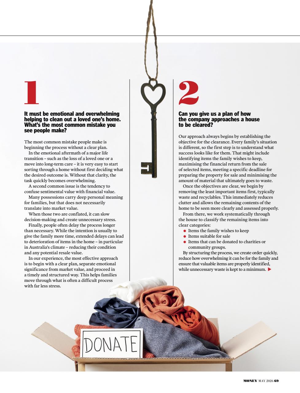 Money Magazine Preview Pages