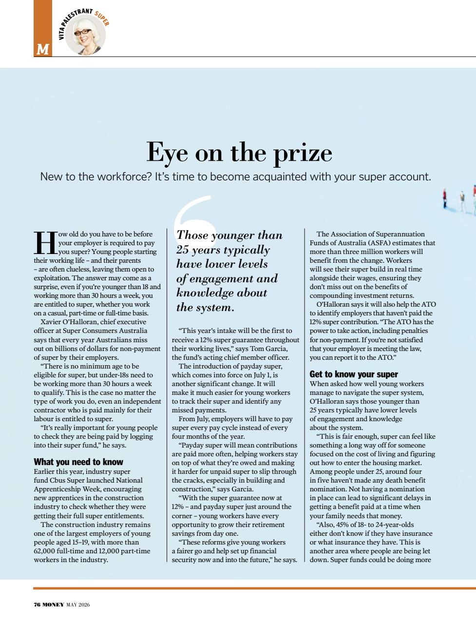 Money Magazine Preview Pages