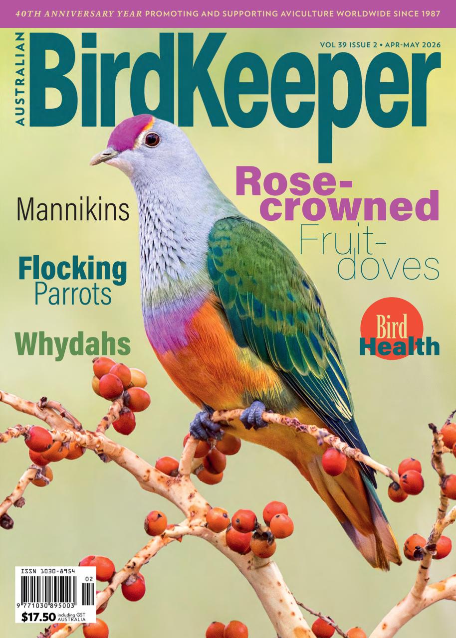 Australian Birdkeeper Magazine Preview Pages