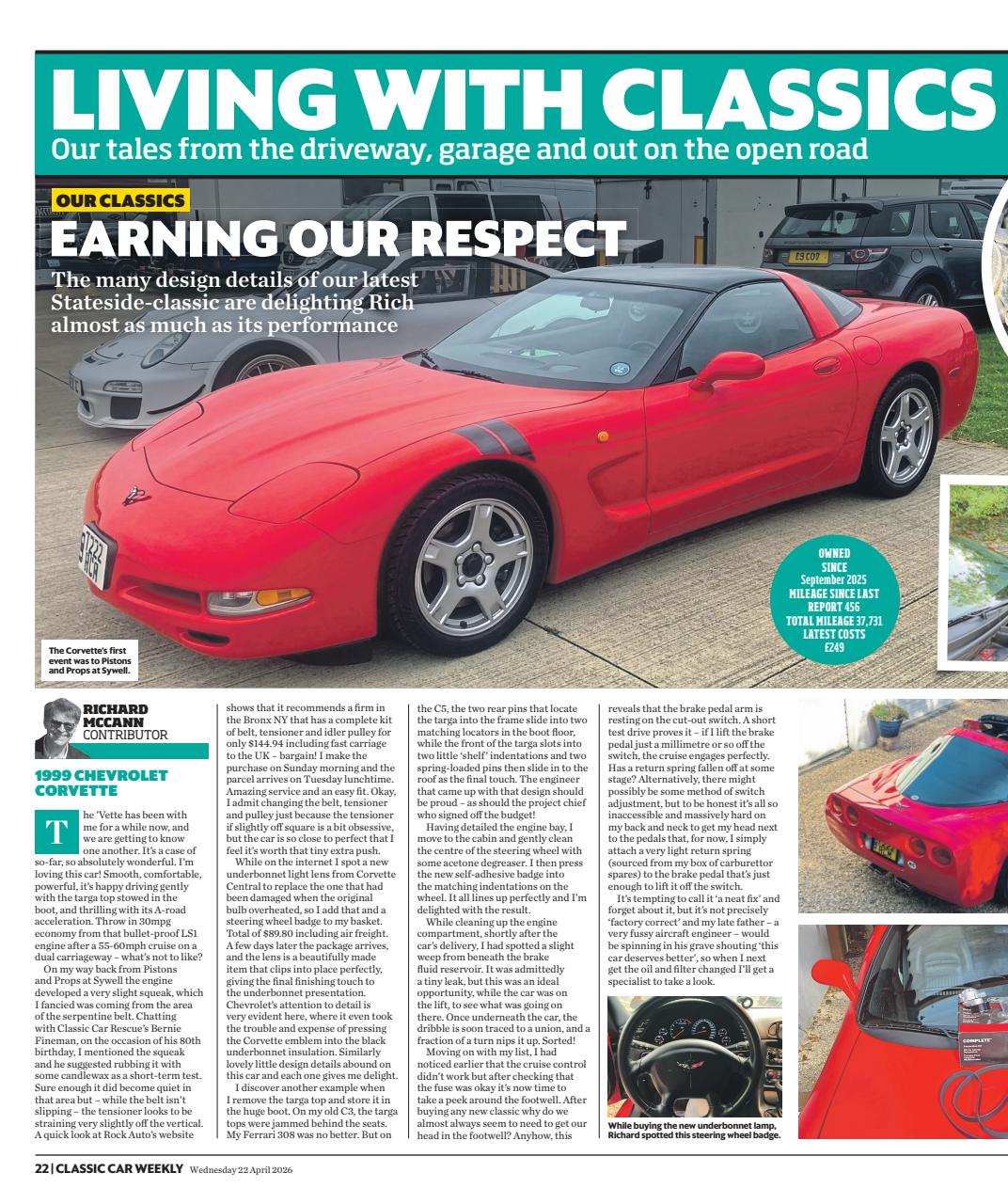 Classic Car Weekly Preview Pages